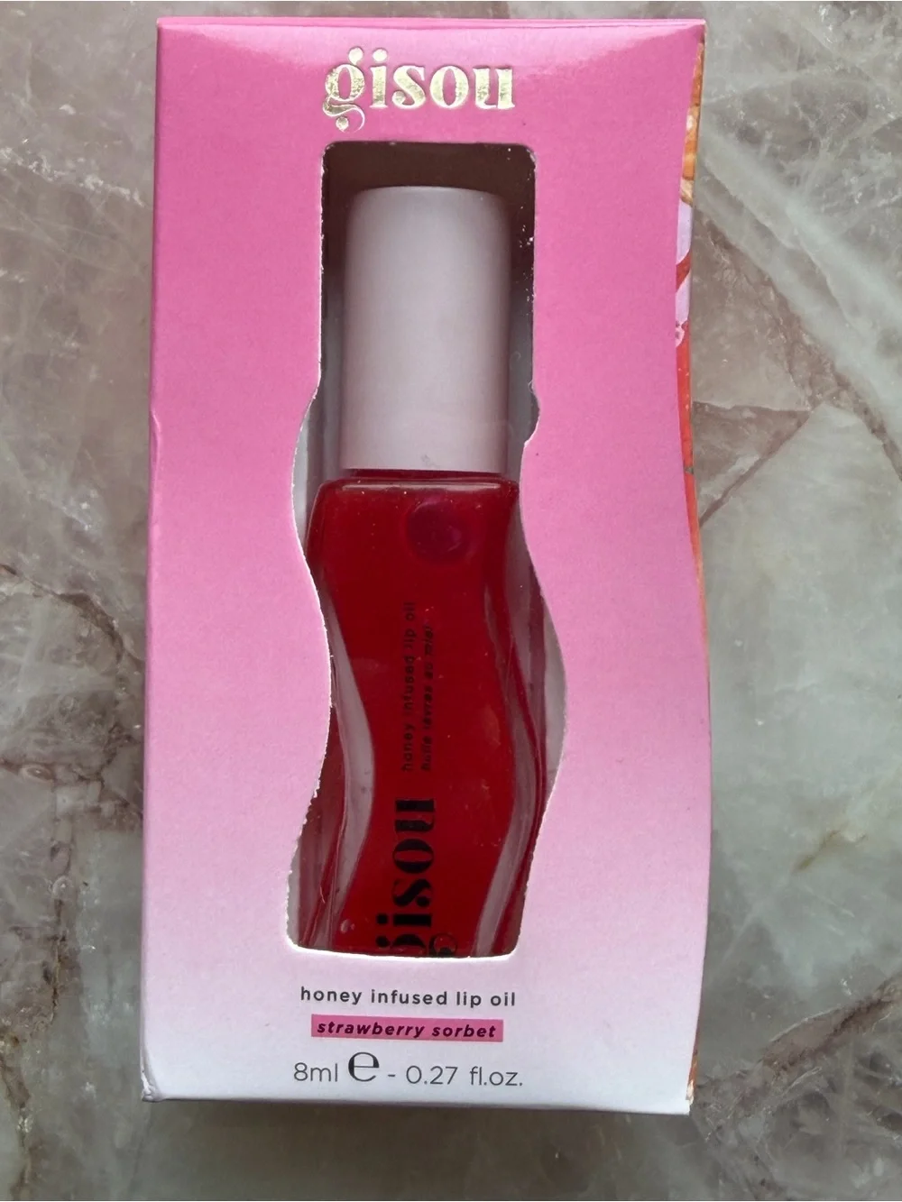 Gisou Honey Infused Lip Oil - Strawberry Sorbet